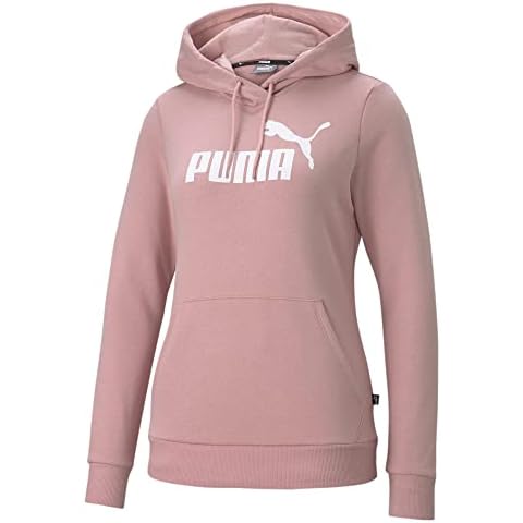 PUMA Essentials Logo Damen Hoodie M Bridal Rose Pink Cover
