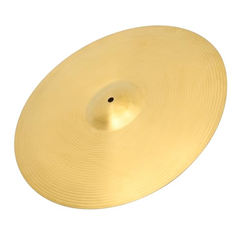 OFFSCH 18-inch Drum Cymbals Set Brass Splash Cymbals Easy to Use for Jazz Drum and Drum Set Practice