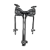 Double Tom Holder Mount for Drum Set - Metal Tom Arm Clamp Support Hardware (30cmx20cm/11.8" x7.9) #1