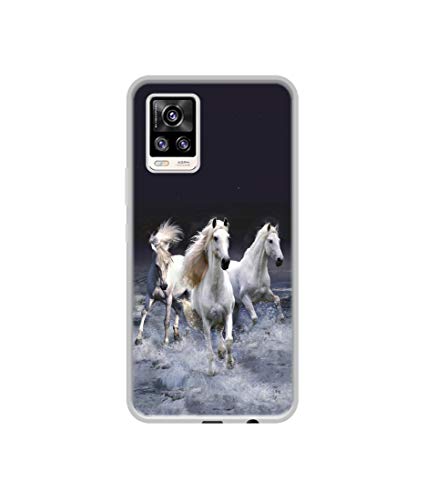 Image of Mystic Horse Design Printed Silicon Soft TPU Back Case Cover for Vivo V20