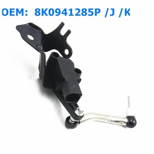 Suspension Height Sensor 8K0941285P 8K0941309F Car Rear Left Height Leveling Sensor with Bracket for A4 8K S4 A5 8T S5 2.0 3.0(OneColor)