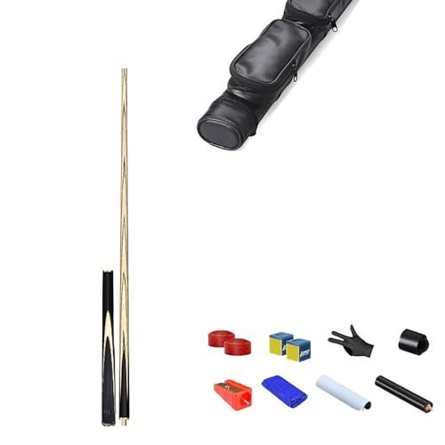 Taco de billar profesional 58 pulgadas madera fresno miniatura 1