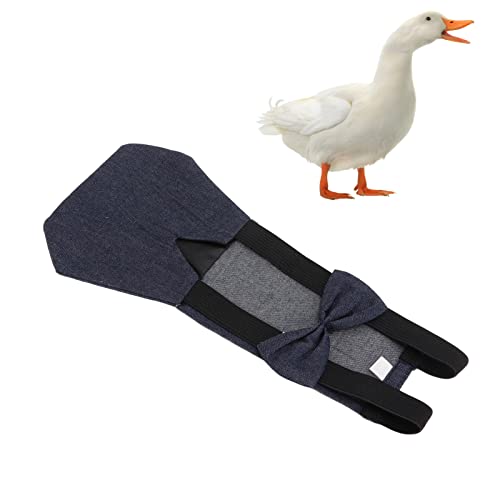 Chicken-Diapers-Reusable-Comfortable-Fashionable-Breathable-Goose-Clothes-with-Inside-Pocket-for-Hen-ChickenDenim-Blue-M