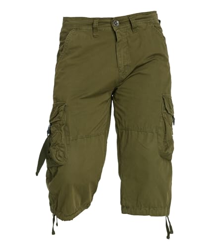 Short d'été décontracté long pantacourt léger homme stretch