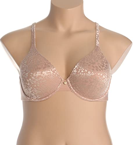 Le Mystere Women's Seamless Safari Smoother Bra, Silken Full-Coverage Bra with Signature Animal Lace3