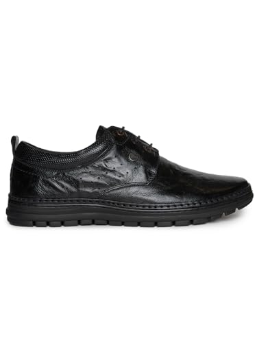 Image of Buckaroo SHERCA Genuine Crumbald Leather Casual Shoes for Mens