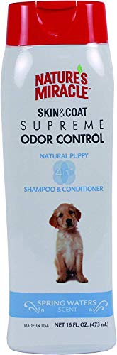 Nature's Miracle NM-6096 Supreme Odor Control Puppy Shampoo, 16 oz