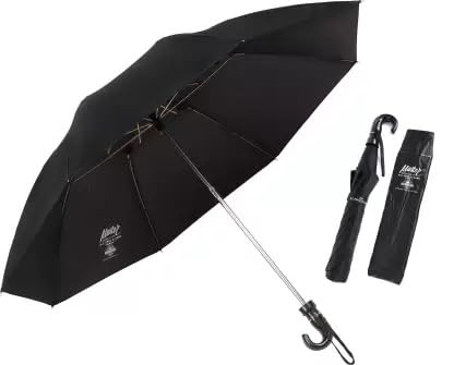 adi k.c. paul & sons Master 2 Fold Large Umbrella for Men and Women, 2 fold umbrella, Black umbrella (Manual, Black)-picture-16