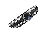 Pour Mercedes pour Benz CLK-Class W209 2003 2004 2005 2006 2007 2008 2009 Kit de carrosserie de grille d'admission d'air de style diamant de course avant.