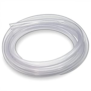 Flexible Hose Pipe 16mm Inside Diameter 20mm Outside Diameter – 4 Metres Clear PVC Food Grade Clear Plastic Tube for…