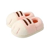 [ahomeone] スリッパ 室内 ルームシューズ 男女兼用 【ふわもこ素材でポカポカ・かかと付きで冷え対策・選べる6色】 裏起毛 防寒 保温 あったか 可愛い フワフワ 軽量 静音 耐磨 滑り止め 洗える おしゃれ