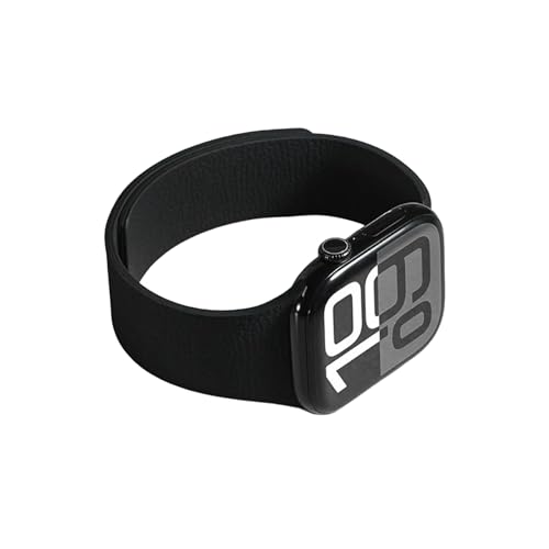 Miraicle Nibiru �R���p�`�u�� Apple Watch �o���h ��T�C�Y 42mm 44mm 45mm 46mm 49mm �Ή� �}�O�l�b�g �V���R�� ���C �ʋC �j�����p �x���g Series 11/10/9/8/7/3/Ultra