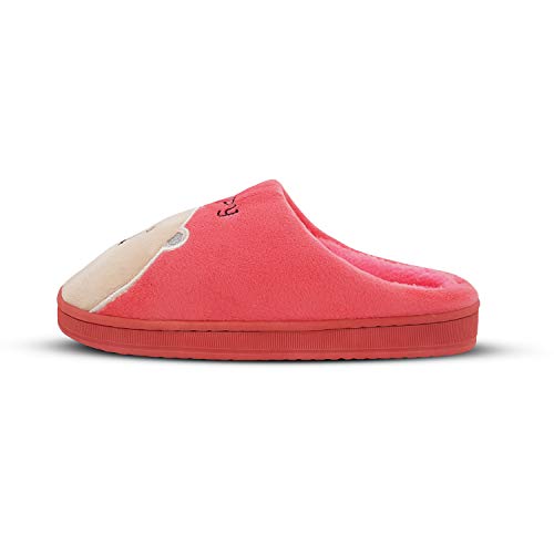 Image of VRITRAZ Women's Comfort Slip On Closed Toe Warm Winter House Clog Indoor Slipper