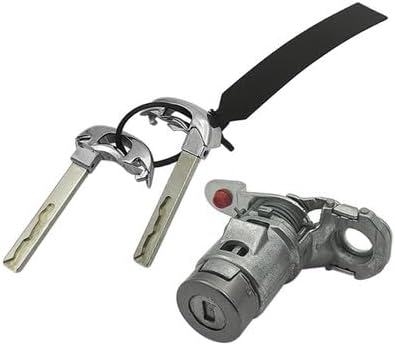 13590041 Front Left Driver Side Door Lock Cylinder with 2 Keys Set Fit for GM Silverado Tahoe 2014-2022,