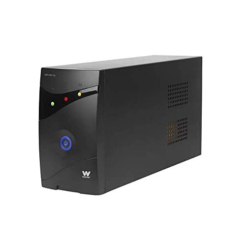 Woxter UPS 650 VA - Sistema de Alimentación Ininterrumpida SAI (650VA/360 watts, Autonomía aprox 8 minutos)