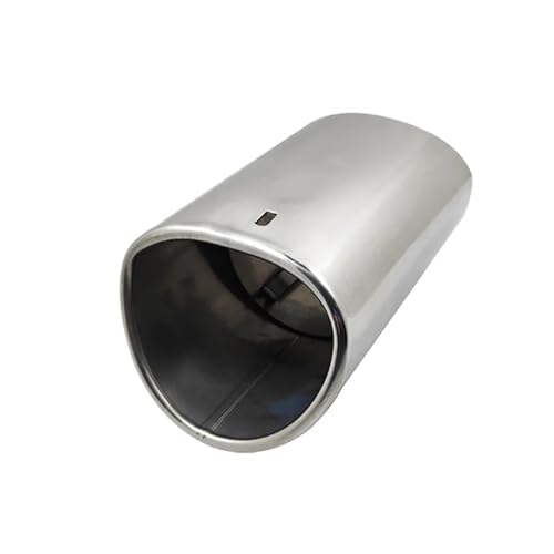 Embout d'échappement Audi Q5 2009-2012 en acier inoxydable de couleur silver