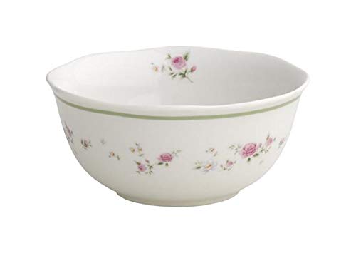 Brandani 53414 Set 2 Pezzi Ciotolina Nonna Rosa in Porcellana