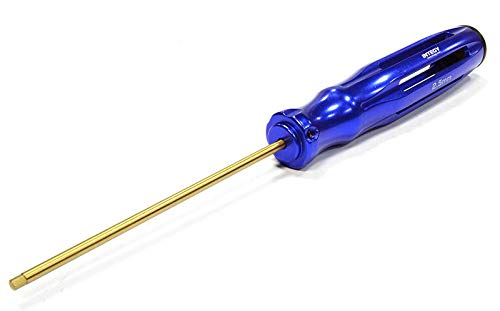 Clé Allen 2.5mm pour montage de châssis et mécanique de précision avec manche 22mm O.D.