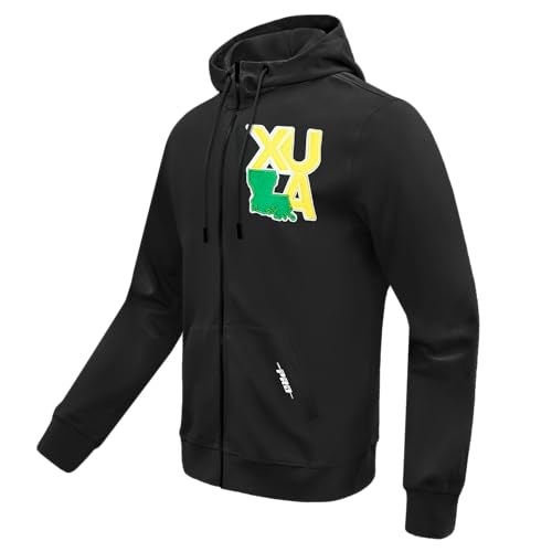 Image of Pro Standard Mens College Classic Chenille Cotton Double Knit Full Zip Hoodie
