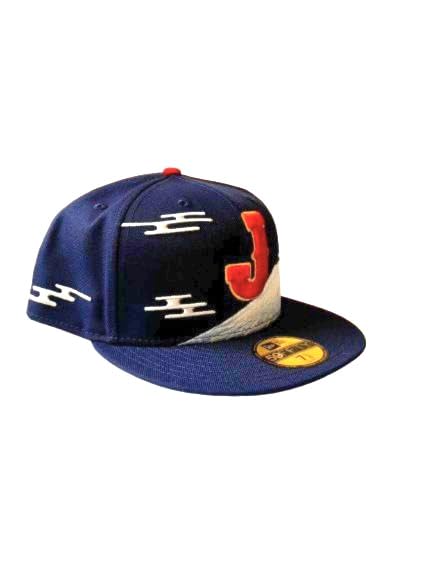 Amazon | WBC 2026 侍ジャパン 公式キャップ New Era 59FIFTY 富士山
