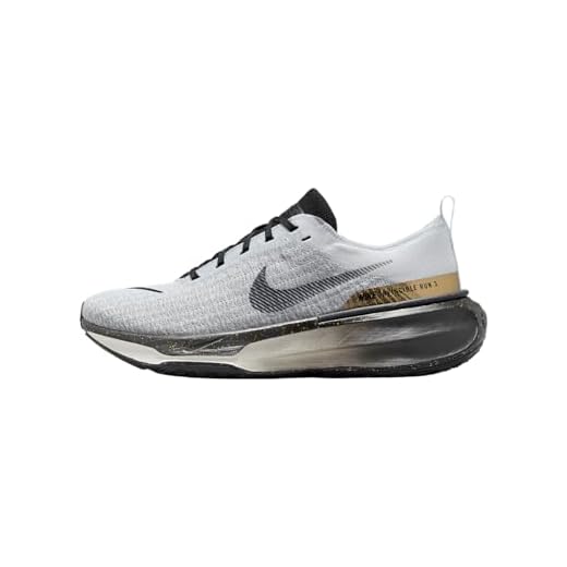 Nike Invincible 3 Chaussures de course sur route pour homme (IB2756-100, blanc/gris fumé foncé/gris fumé clair/noir), Blanc/gris fumé foncé/gris fumé clair/noir, 45 EU