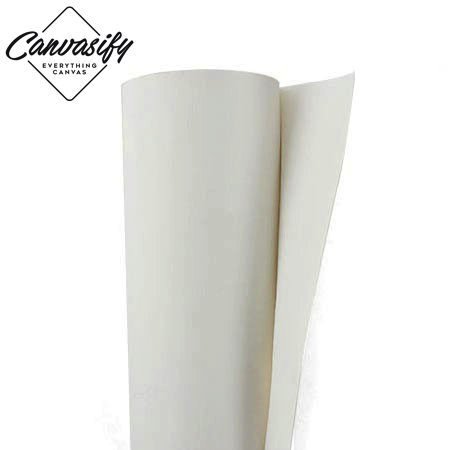 Image of 10oz Primed Cotton Canvas Roll 5 Meter (12 inch X5mtr) Ideal for Oil & Acrylic Paint Drawing Artist Sketch Painting Accessories