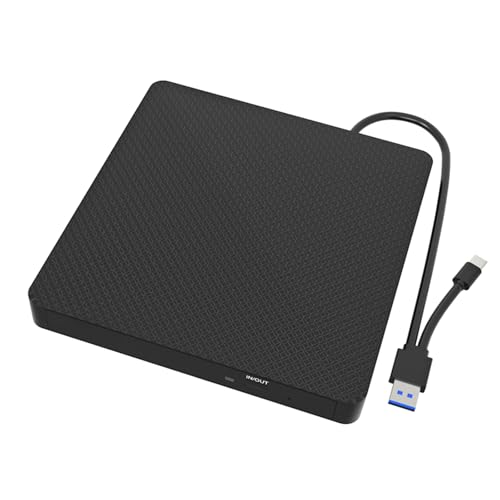 External DVDs Drives for Laptop USB3.0 USB C Player for Laptop ROM Disk Drives Portable Burners Portable Writer