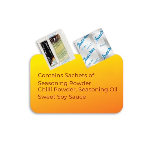 Image of Indomie Mi Goreng Instant Fried Noodles, Dry Noodles with Seasoning Sachets, 80g