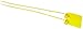 Brady Pull-Tite Seals, Yellow (Pack of 100)