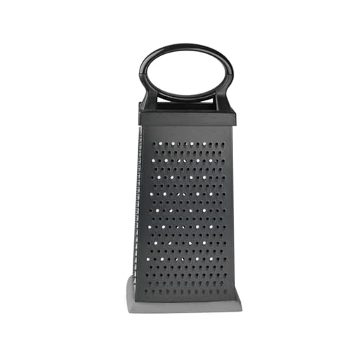 Rallador caja metálico 4 caras negro con mango miniatura 1