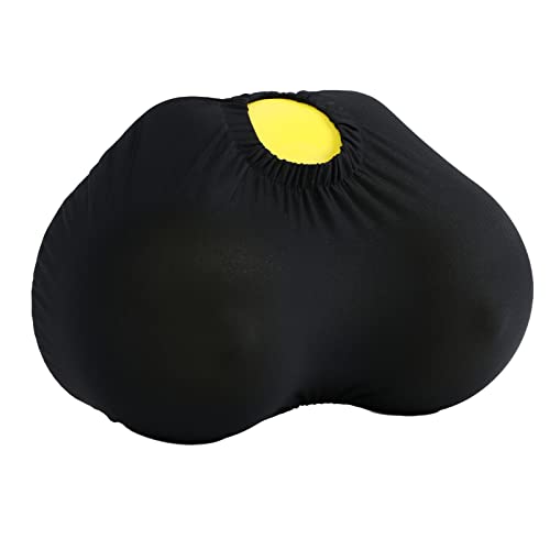 Boobs Breasts Pillow Cushion, Soft Memory Foam Sleep Pillow For Neck And Shoulder, Funny Latex Chest Pillow Gifts For Couples Birthday Gift, Home Decor For Valentine's Day (Black) #TOP3