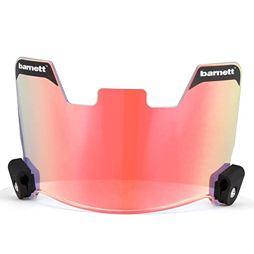 BARNETT Reve Visière REVO Rouge Clair Casque de Football Américain