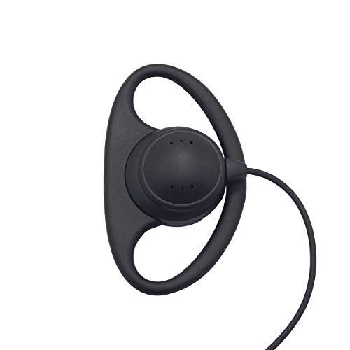 Image of 2 Pin D Shape Earpiece Headset PTT Mic for Baofeng UV-82 UV-5R BF-F9 BF-F8HP BF-888S Kenwood TK250 TK260 Wouxun KG-699 KG-689(10 Pack)