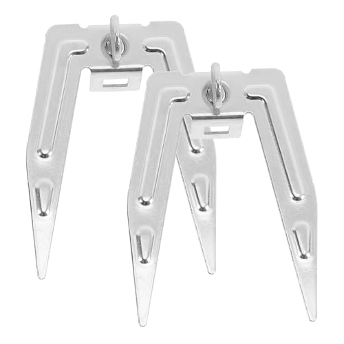 Zerodeko Fourchette Inox Pour Poulet Rôti Accessoire Rotissoire 2 Pièces Pour Barbecue Friteuse À Air Viande Poisson Grillé