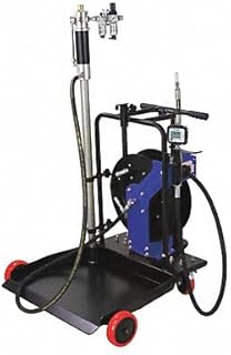Oil Pump and Hose Reel Kit,55 gal.