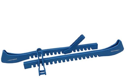 Instrike Kufenschoner royal blau(Paar) Profi - der leicht anzubringen ist Kompatibel auch für Bauer, CCM, GRAF, Head und Allen Anderen von Bauer und CCM sowie alle Anderen.
