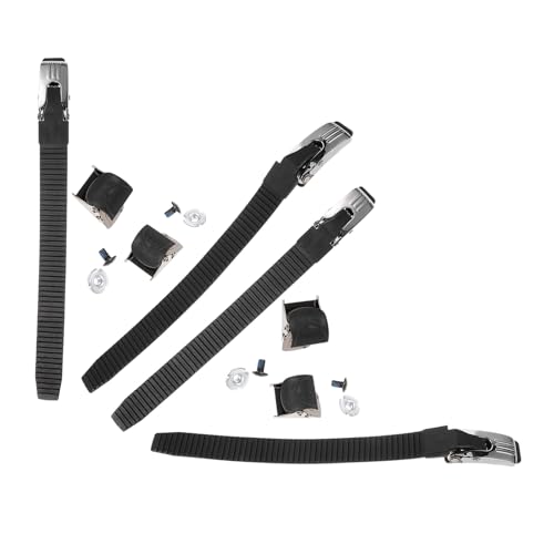 Correas de hebilla para patines en línea Toyvian juego de 4 piezas con tornillos de ajuste