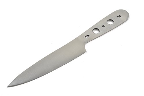 440C Stainless Steel Chef's Knife Blank (Cryogenically Enhanced) Made in USA