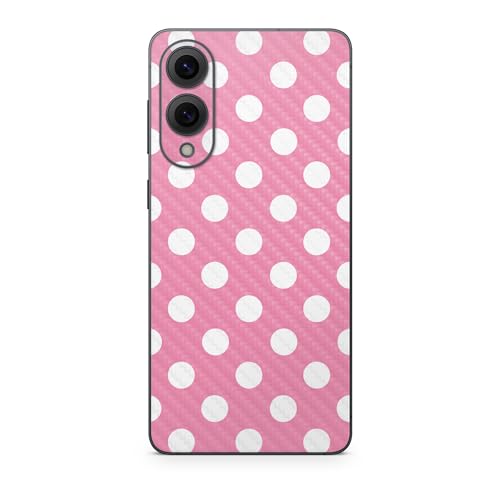 Carbon Fiber Phone Skin Compatible with Samsung Galaxy S25 Edge - Mini Dots - Premium 3M Vinyl Protective Wrap Decal Cover - Easy to Apply | Crafted in The USA by MightySkins