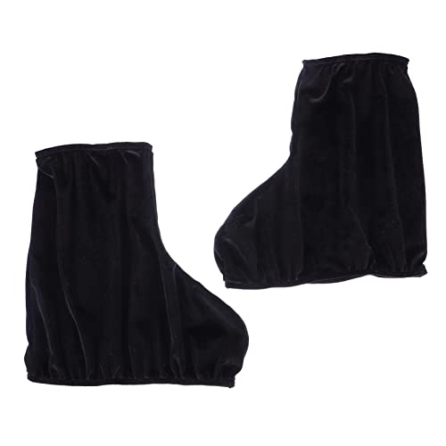 Happyyami 1 Pair Elastic Skate Boot Covers for Ice Skating Protectors for Figure Skates Hockey Shoes Fits to Extend Life and Prevent Scrapes Present for Skating Enthusiasts