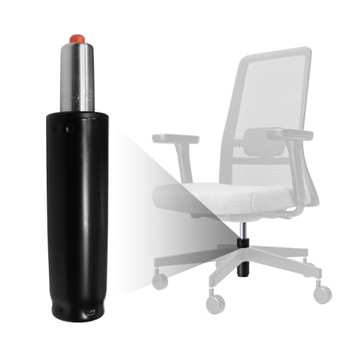Office Chair Gas Lift Cylinder Fits Most Desk Chairs and Gaming Chairs Long Stroke Hydraulic Pneumatic Shock Piston Heavy Duty 500Lbs (6.5in Cylinder Length)