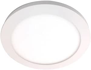Access Lighting - HI Access 20811LEDD-WH/ACR Transitional One Light Flush Mount from Disc Collection in White Finish