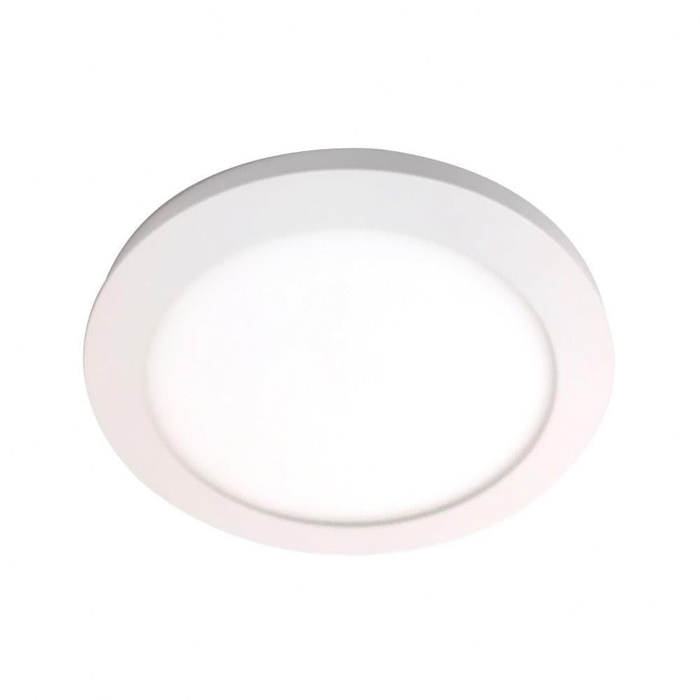 Access Lighting - HI Access 20811LEDD-WH/ACR Transitional One Light Flush Mount from Disc Collection in White Finish