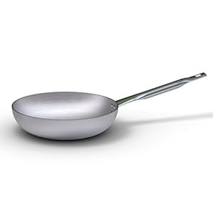 BALLARINI 7002.45 Pan Flared Upper Crude Aluminium, 45 cm