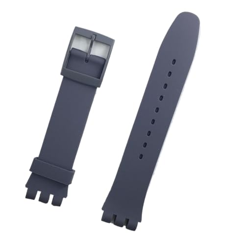 Correa Swatch de goma resistente al agua y sudor con anchos de 16mm a 20mm 6