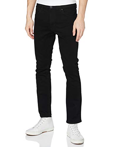 Preisvergleich Produktbild Wrangler Herren Larston Slim Jeans, Black Valley 19A, 27W / 32L