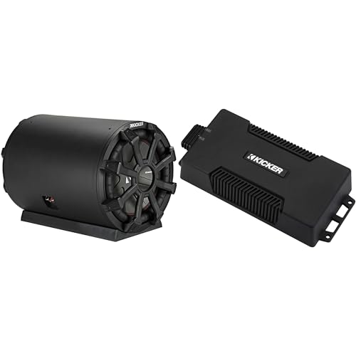 Kicker 48PXA6001 Weatherproof Powersport Mono Amp & 8