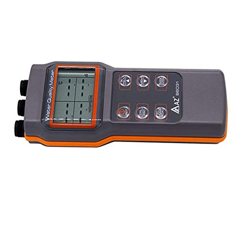 RaeSung AZ86031 Water Quality Meter Dissolved Oxygen Tester pH Meter pH Conductivity Salinity Temperature Meter