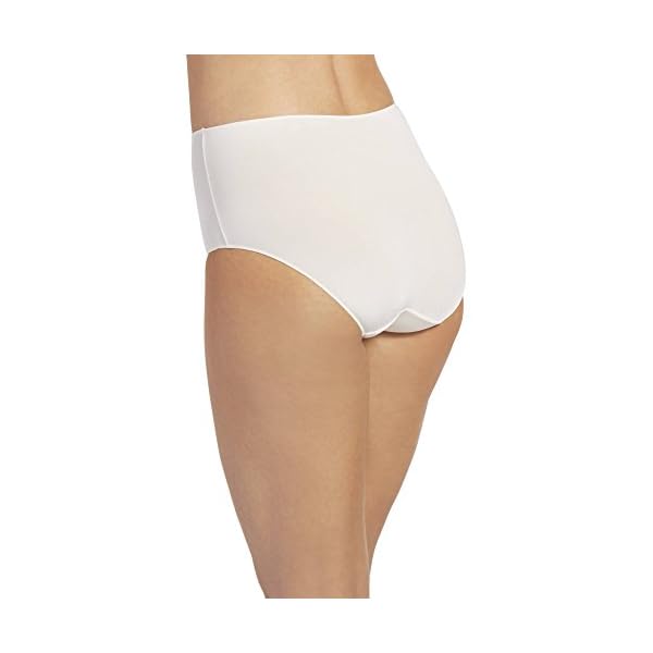 Jockey-Womens-No-Panty-Line-Promise-Tactel-Hip-Brief Jockey Women's Underwear No Panty Line Promise Tactel Hip Brief, Ivory, 8