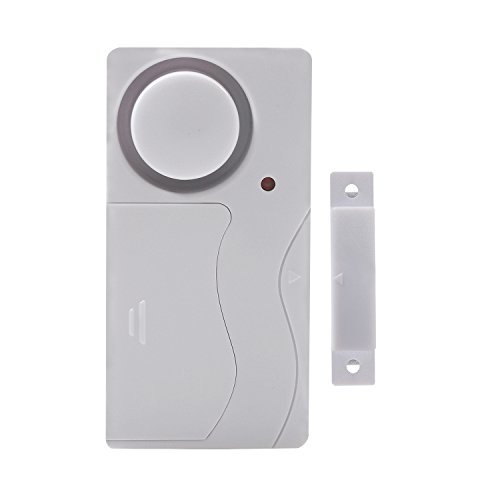 Wsdcam Wireless Anti-Theft Door And Window Security Alarms for DIY Home Security (Only Alarm, Have to Work with Remote)